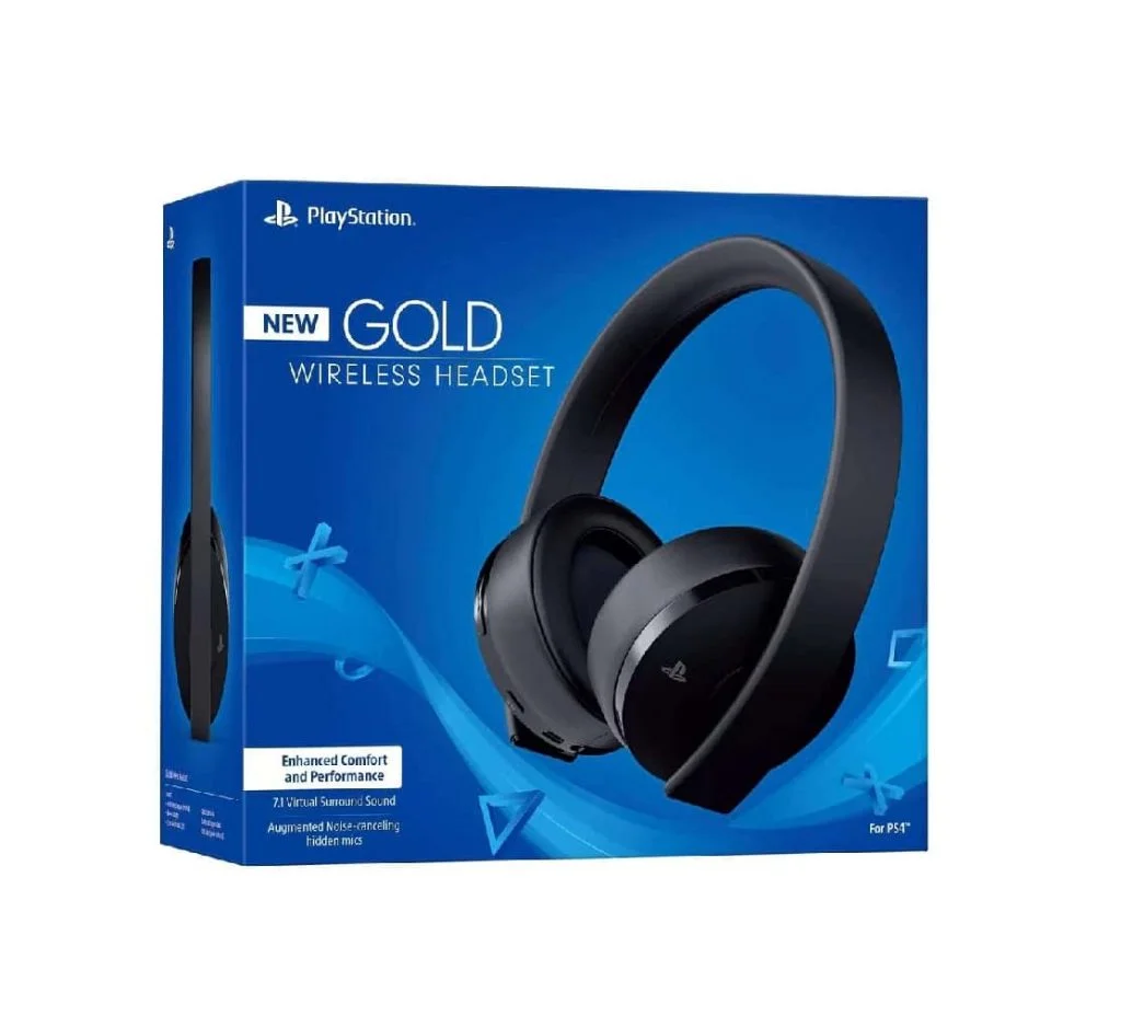 Gold Wireless Headset