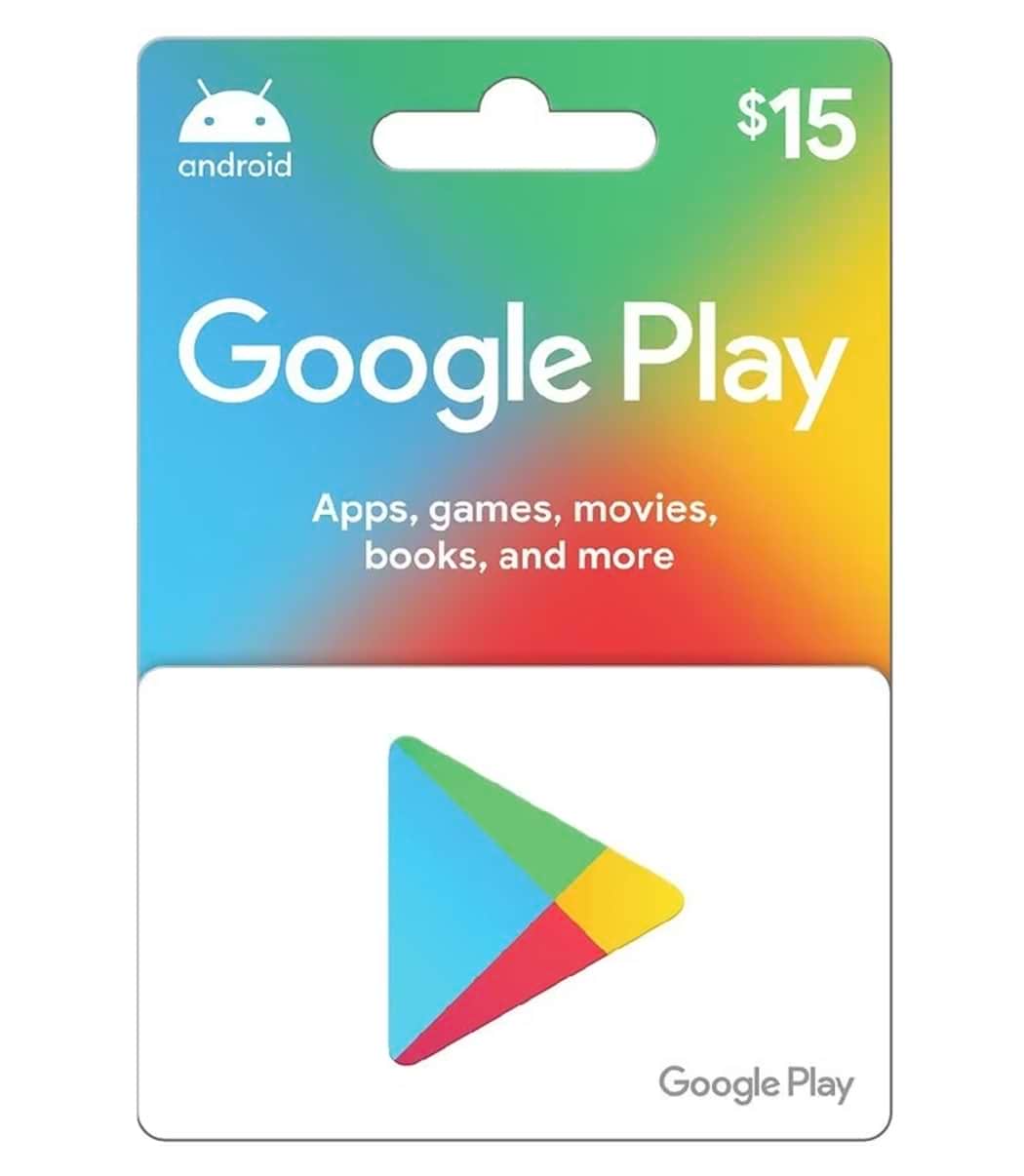 Gift Card Google Play Store 15Eur
