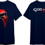 Blue Shirt Hoodie GOW Scar