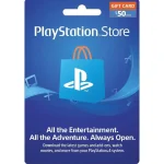 $50 PlayStation Wallet Gift Card - [Digital Code] Email Delivery