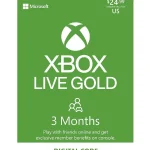 Xbox Live Gold: 3 Month Membership - Digital Code [Email Delivery]