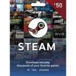 $50 Steam Wallet Card- (Email Delivery)
